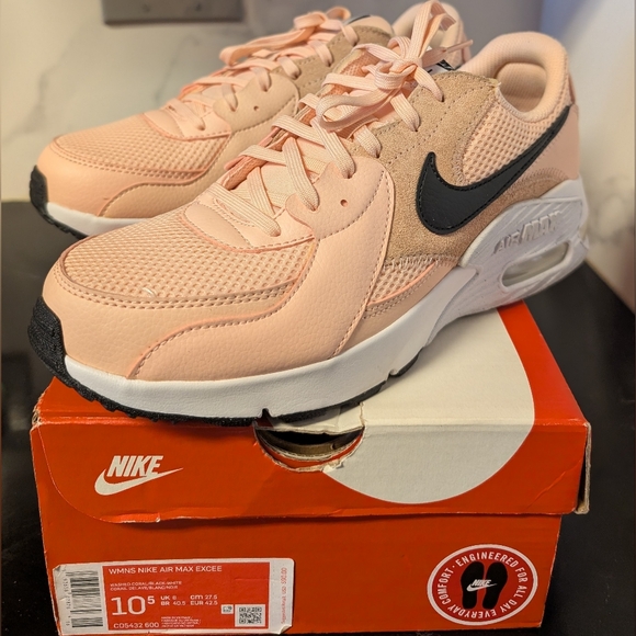 Nike Wmns Air Max Excee 'Washed Coral' Sneakers Size 10.5 Used W/Box MSRP $90 - Picture 5 of 11